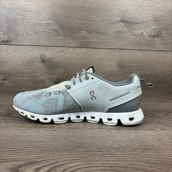 On Cloud 5 Terry Running Shoes Women's 6.5 Gray Glacier Lunar Athletic Sneakers - Picture 8 of 14